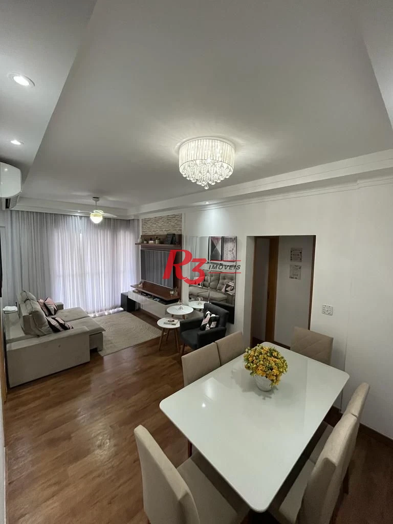 Apartamento Garden à venda, 82 m² por R$ 1.224.000,00 - Campo Grande - Santos/SP