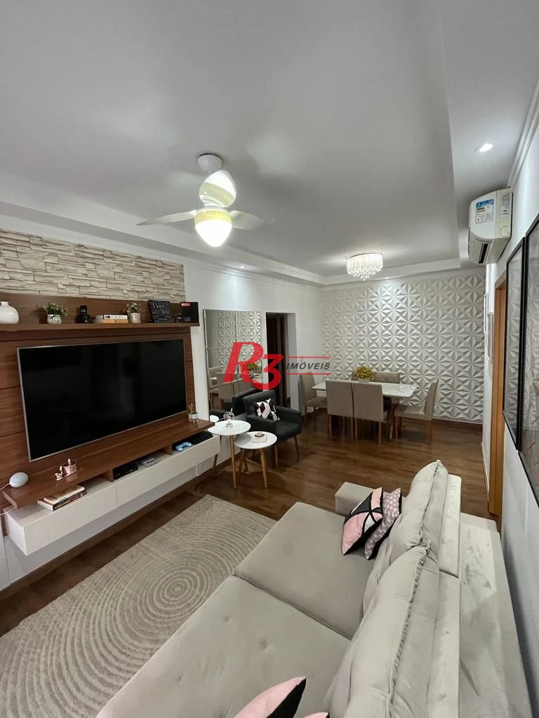 Apartamento Garden à venda, 82 m² por R$ 1.224.000,00 - Campo Grande - Santos/SP