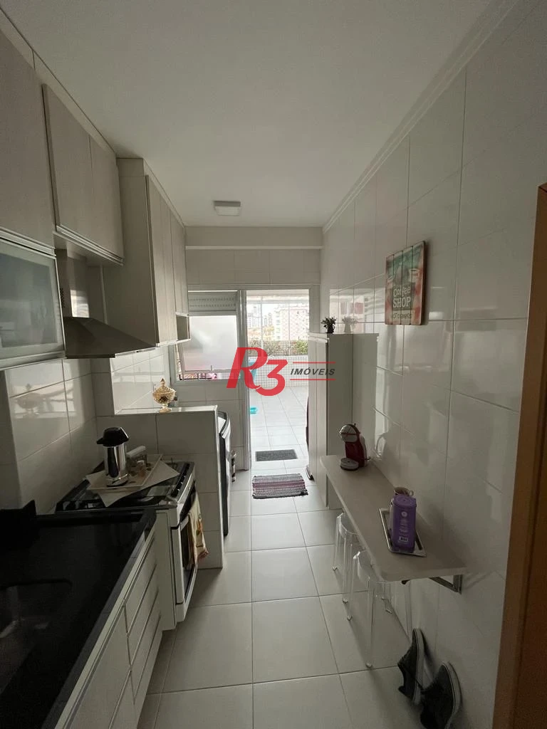 Apartamento Garden à venda, 82 m² por R$ 1.224.000,00 - Campo Grande - Santos/SP