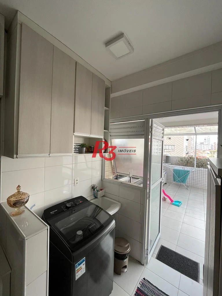 Apartamento Garden à venda, 82 m² por R$ 1.224.000,00 - Campo Grande - Santos/SP
