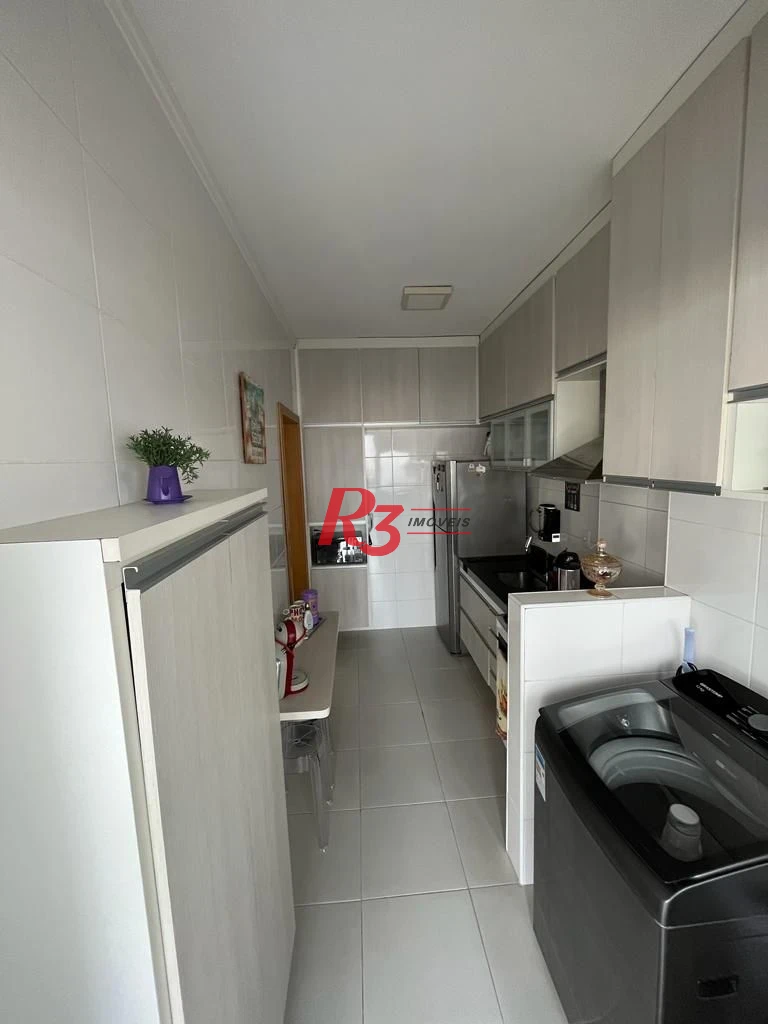 Apartamento Garden à venda, 82 m² por R$ 1.224.000,00 - Campo Grande - Santos/SP