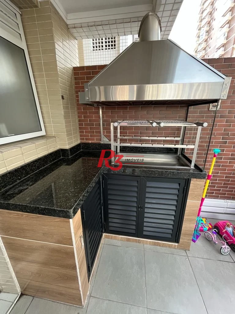Apartamento Garden à venda, 82 m² por R$ 1.224.000,00 - Campo Grande - Santos/SP