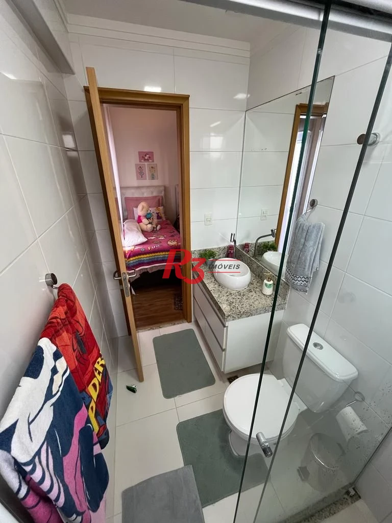 Apartamento Garden à venda, 82 m² por R$ 1.224.000,00 - Campo Grande - Santos/SP