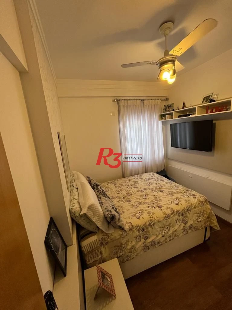 Apartamento Garden à venda, 82 m² por R$ 1.224.000,00 - Campo Grande - Santos/SP