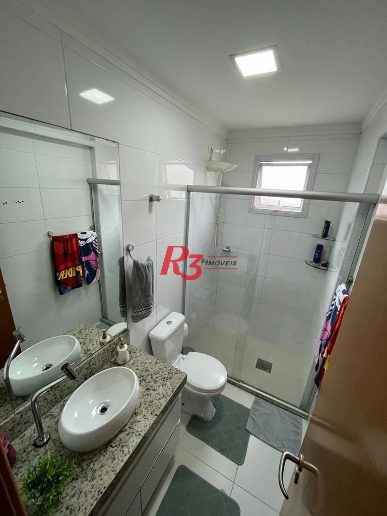 Apartamento Garden à venda, 82 m² por R$ 1.224.000,00 - Campo Grande - Santos/SP