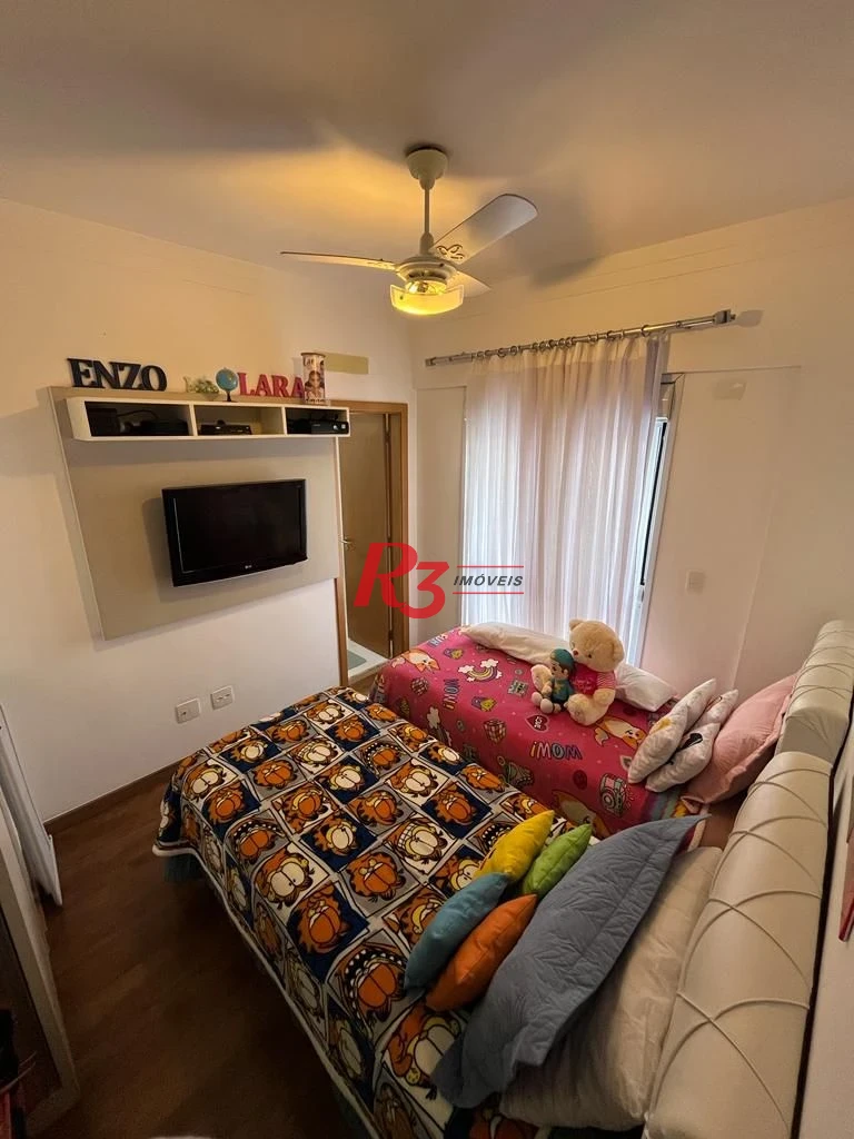 Apartamento Garden à venda, 82 m² por R$ 1.224.000,00 - Campo Grande - Santos/SP