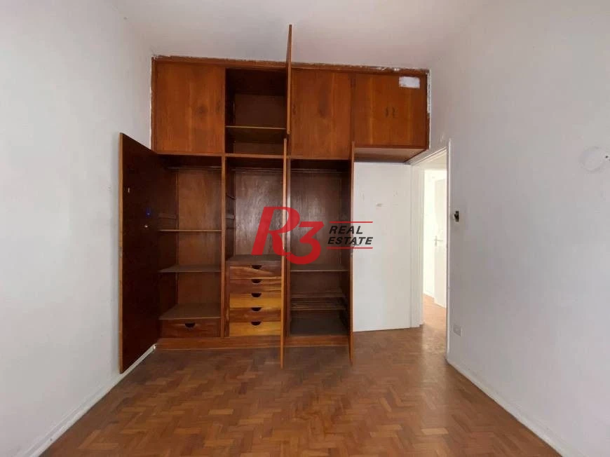 Apartamento com 3 dormitórios para alugar, 97 m² por R$ 3.479,69/mês - Gonzaga - Santos/SP