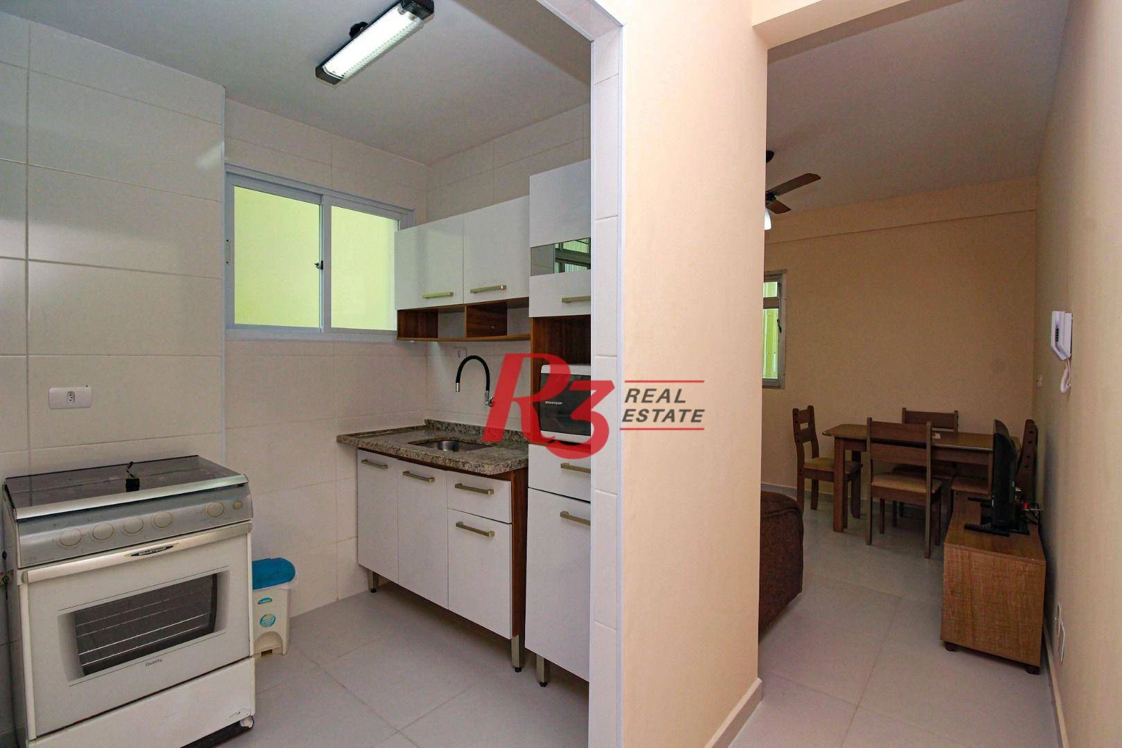 Apartamento com 1 dormitório à venda, 44 m² por R$ 460.000,00 - Aparecida - Santos/SP