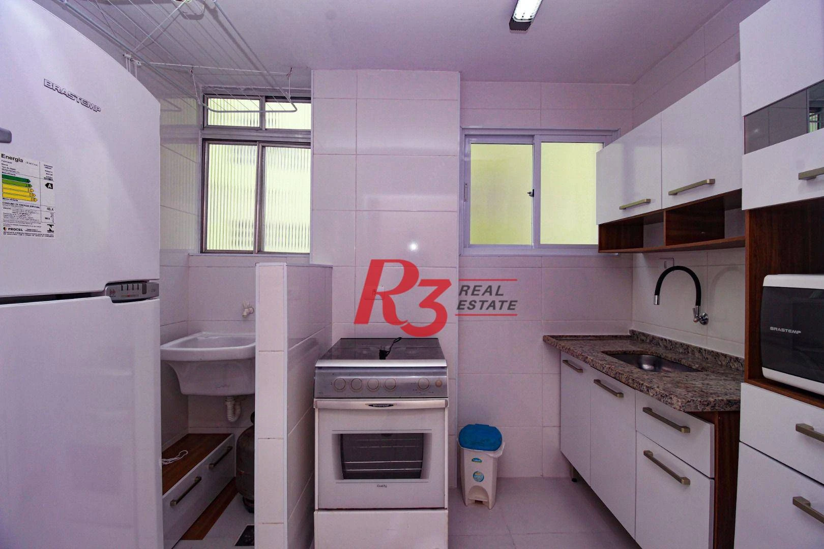Apartamento com 1 dormitório à venda, 44 m² por R$ 460.000,00 - Aparecida - Santos/SP