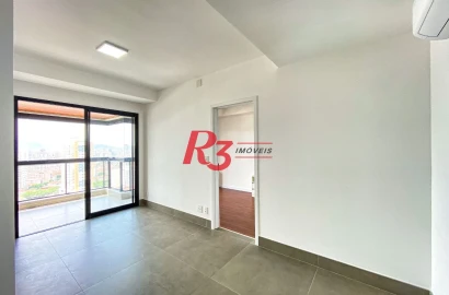 Apartamento com 1 dormitório para alugar, 54 m² por R$ 5.600,00/ano - Boqueirão - Santos/SP