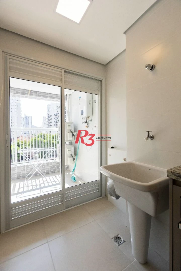 Apartamento com 1 dormitório para alugar, 66 m² por R$ 7.000,02/mês - Vila Rica - Santos/SP