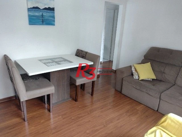 Apartamento com 2 dormitórios à venda, 70 m² por R$ 373.000,00 - Boqueirão - Santos/SP