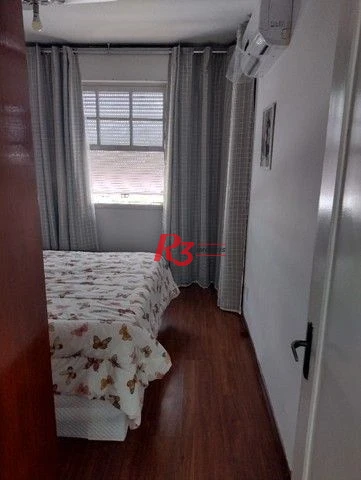 Apartamento com 2 dormitórios à venda, 70 m² por R$ 373.000,00 - Boqueirão - Santos/SP