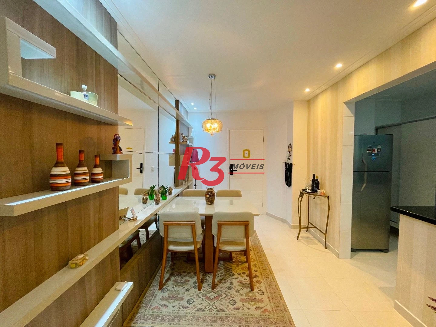 Apartamento com 1 dormitório à venda, 57 m² por R$ 690.000,00 - Ponta da Praia - Santos/SP