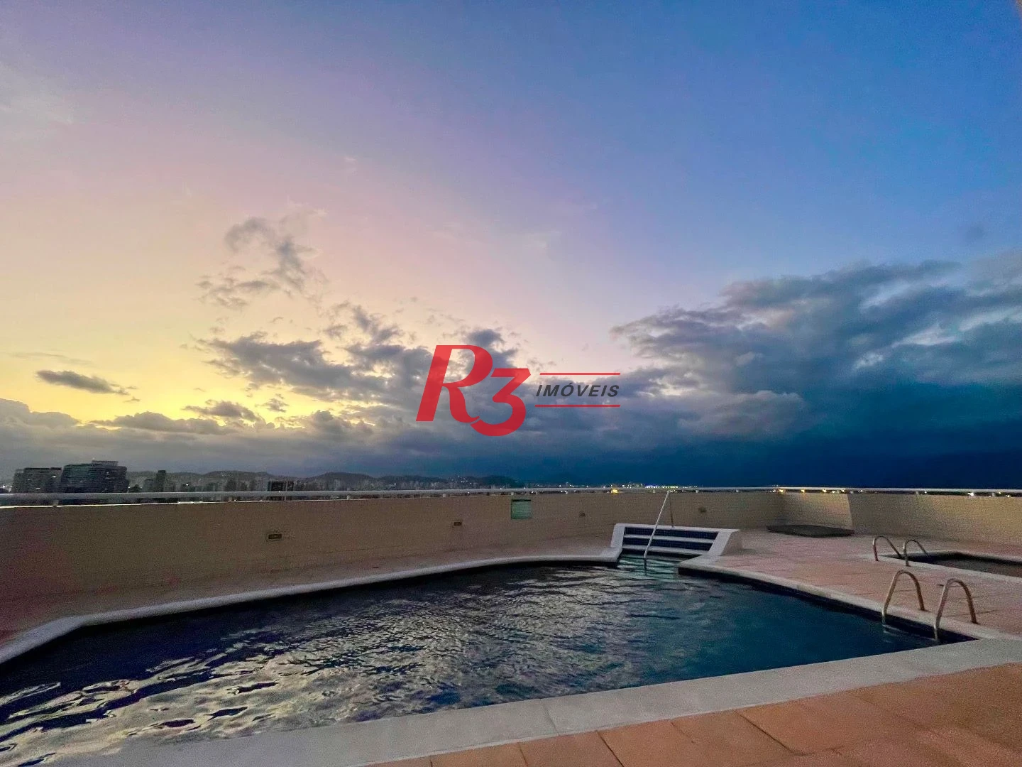 Apartamento com 1 dormitório à venda, 57 m² por R$ 690.000,00 - Ponta da Praia - Santos/SP