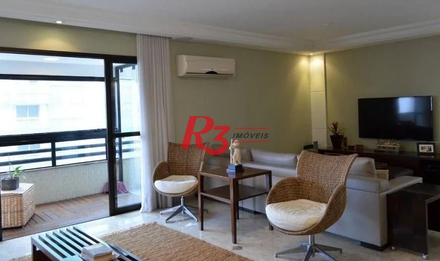 Apartamento à venda, 227 m² por R$ 2.200.000,00 - Boqueirão - Santos/SP
