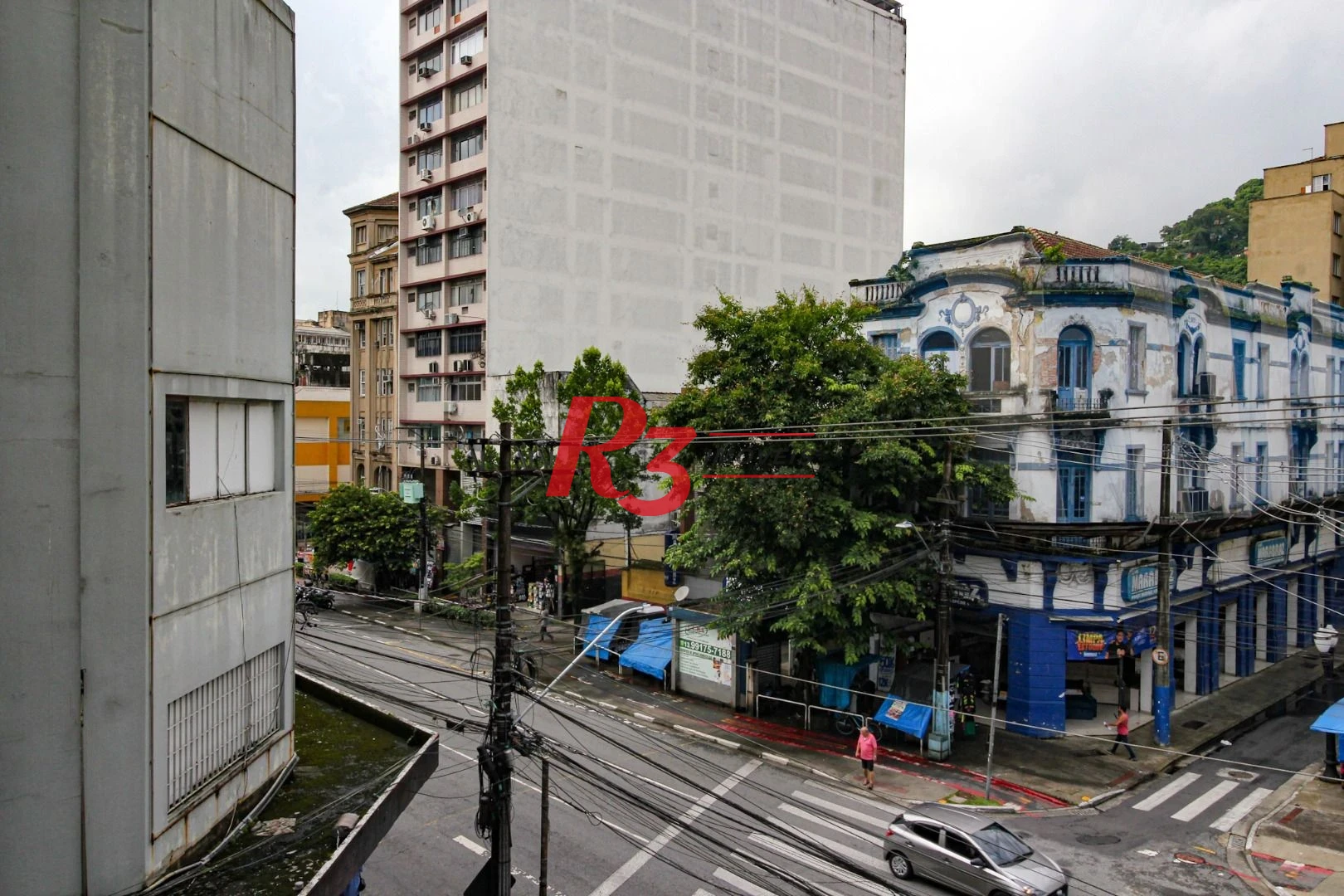 Prédio, 2000 m² - venda por R$ 5.000.000,00 ou aluguel por R$ 40.000,01/mês - Centro - Santos/SP