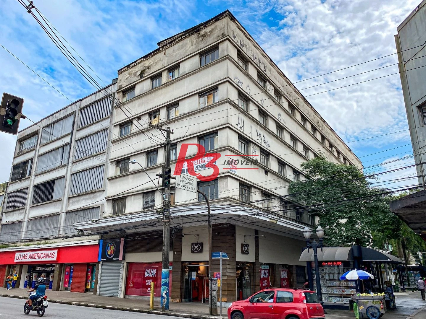 Prédio, 2000 m² - venda por R$ 5.000.000,00 ou aluguel por R$ 40.000,01/mês - Centro - Santos/SP
