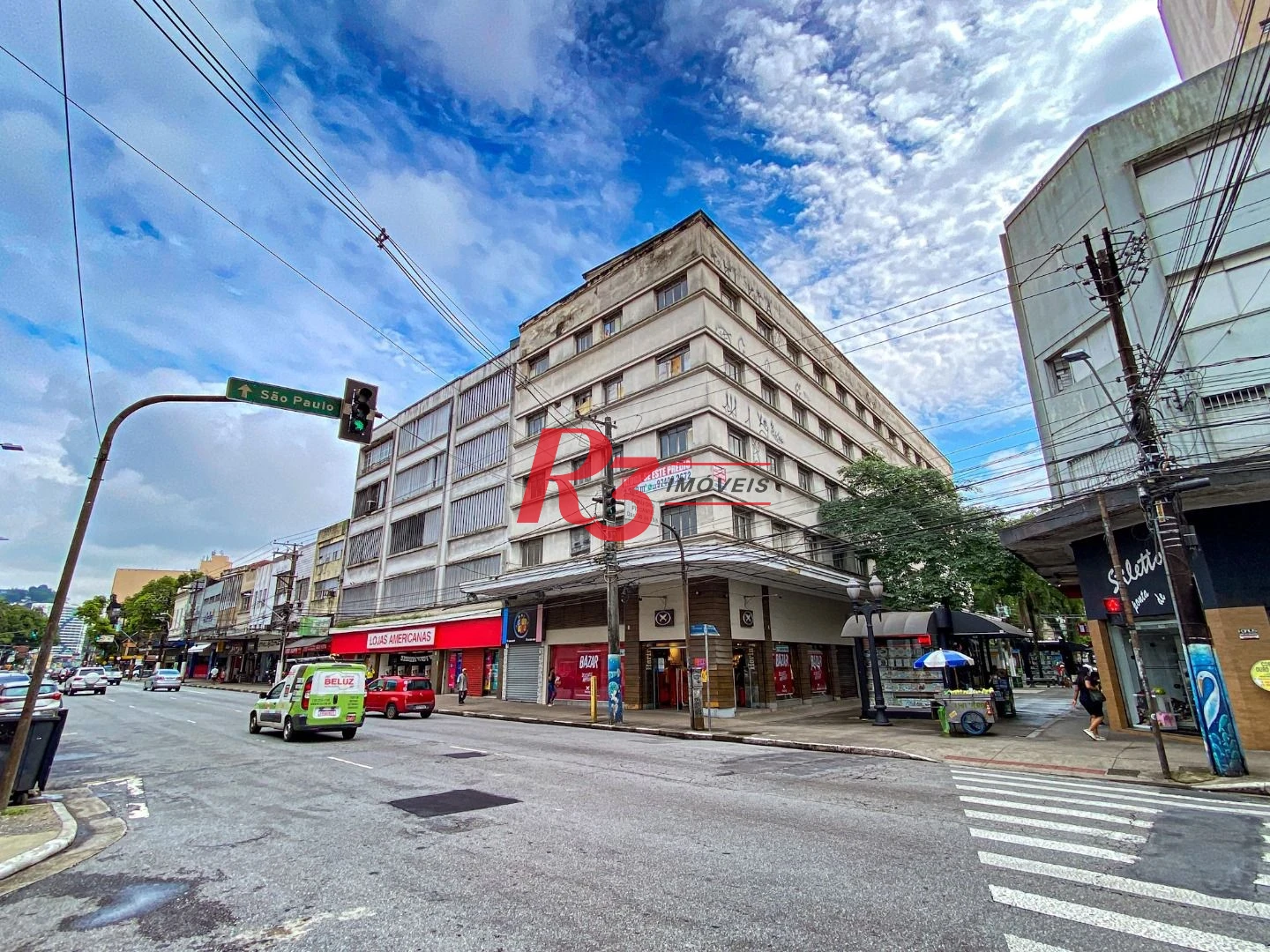Prédio, 2000 m² - venda por R$ 5.000.000,00 ou aluguel por R$ 40.000,01/mês - Centro - Santos/SP