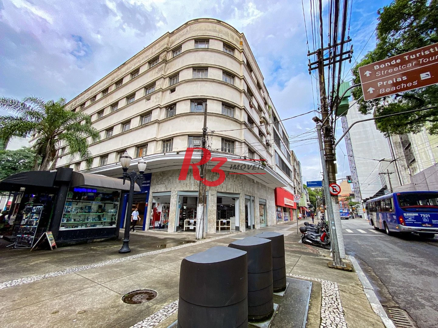 Prédio, 2000 m² - venda por R$ 5.000.000,00 ou aluguel por R$ 40.000,01/mês - Centro - Santos/SP