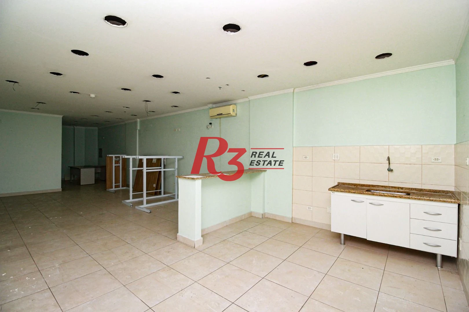Sala para alugar, 75 m² por R$ 3.200,00/mês - Centro - Santos/SP