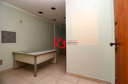 Sala para alugar, 75 m² por R$ 3.200,00/mês - Centro - Santos/SP