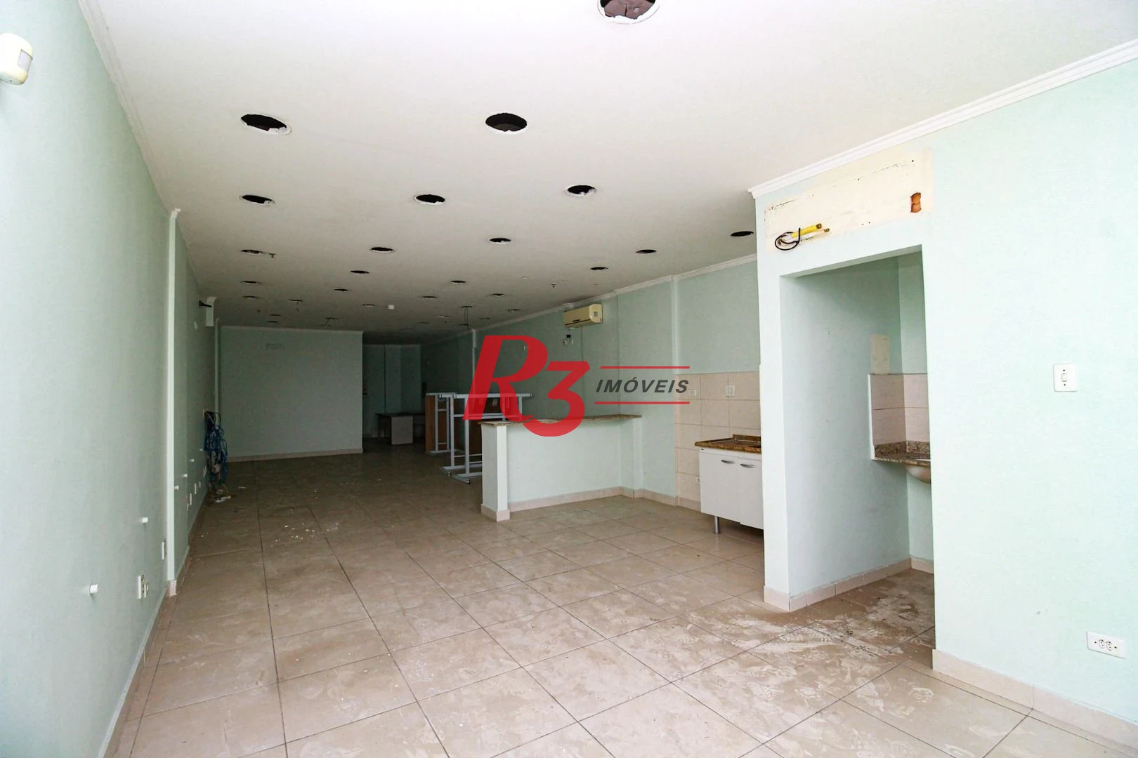 Sala para alugar, 75 m² por R$ 3.200,00/mês - Centro - Santos/SP