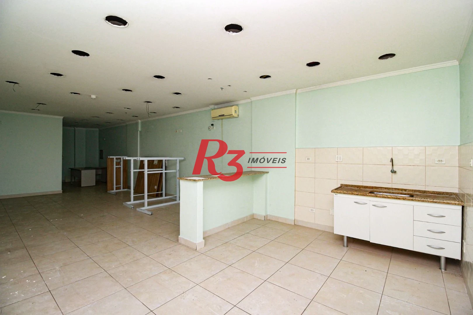 Sala para alugar, 75 m² por R$ 3.200,00/mês - Centro - Santos/SP