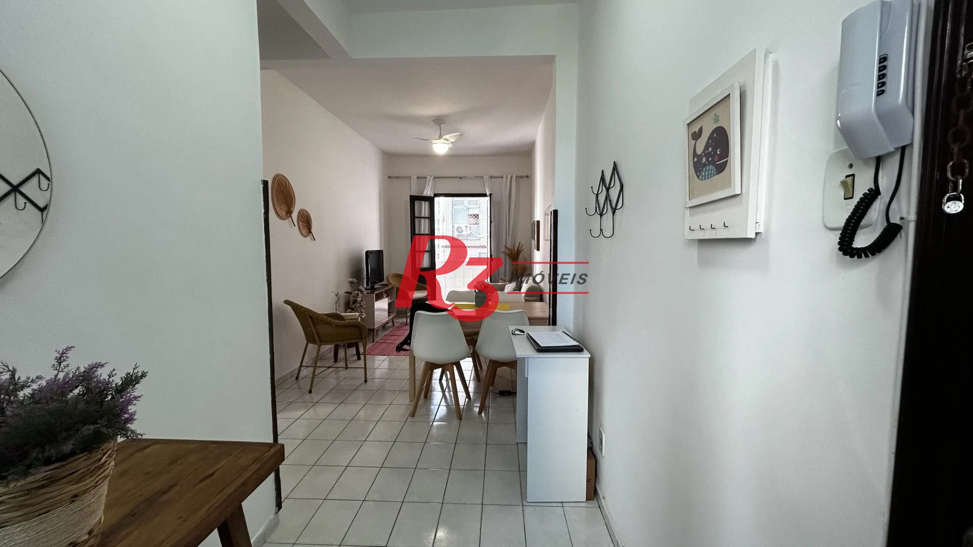 Apartamento com 1 dormitório para alugar, 50 m² por R$ 4.500,00/mês - José Menino - Santos/SP