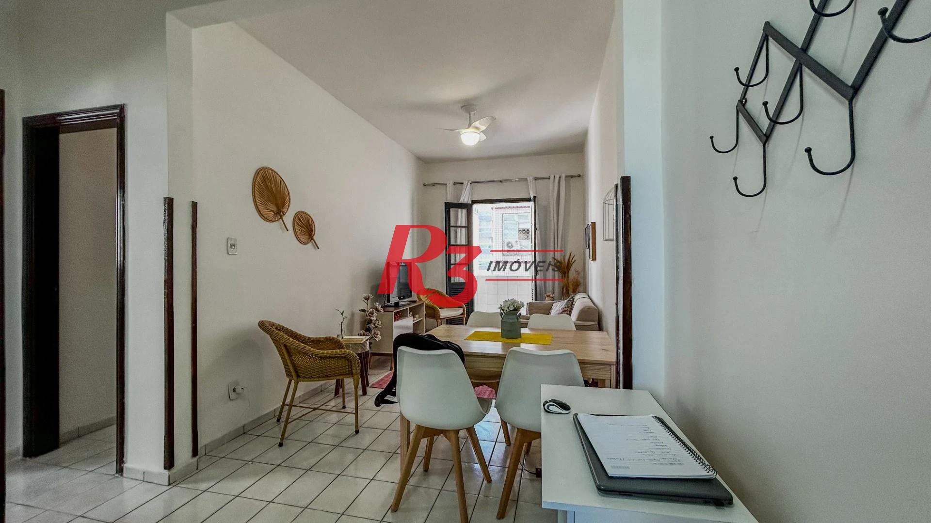 Apartamento com 1 dormitório para alugar, 50 m² por R$ 4.500,00/mês - José Menino - Santos/SP