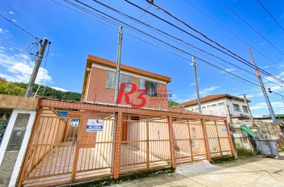 Casa com 2 dormitórios à venda, 60 m² por R$ 290.000,00 - Chico de Paula - Santos/SP