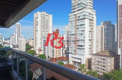 Apartamento  com 4 dormitórios à venda, 209 m² - Boqueirão - Santos/SP
