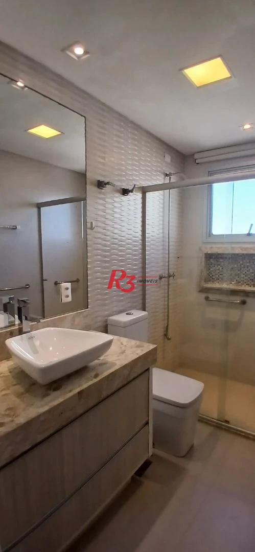 Apartamento  com 4 dormitórios à venda, 209 m² - Boqueirão - Santos/SP