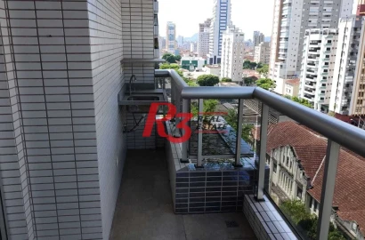 Apartamento  com 4 dormitórios à venda, 209 m² - Boqueirão - Santos/SP