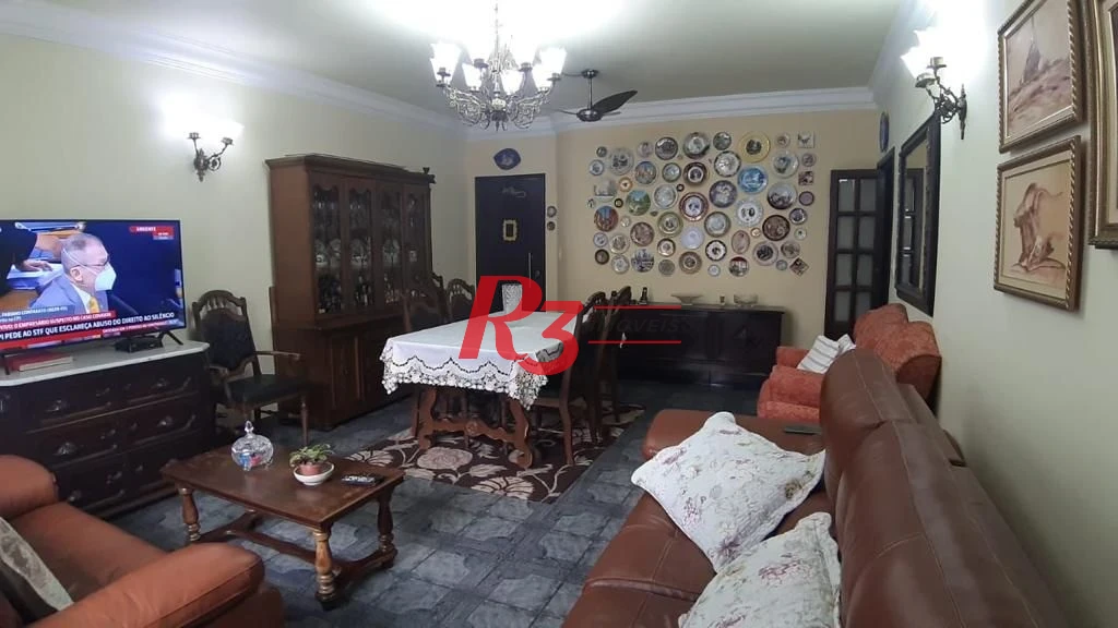 Apartamento à venda, 121 m² por R$ 640.000,00 - Ponta da Praia - Santos/SP