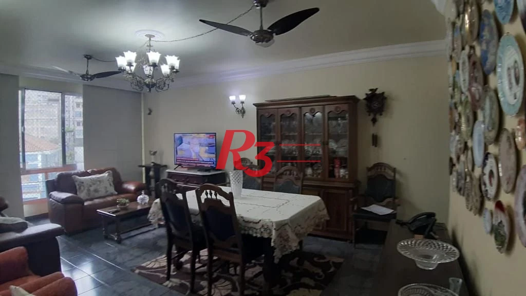 Apartamento à venda, 121 m² por R$ 640.000,00 - Ponta da Praia - Santos/SP