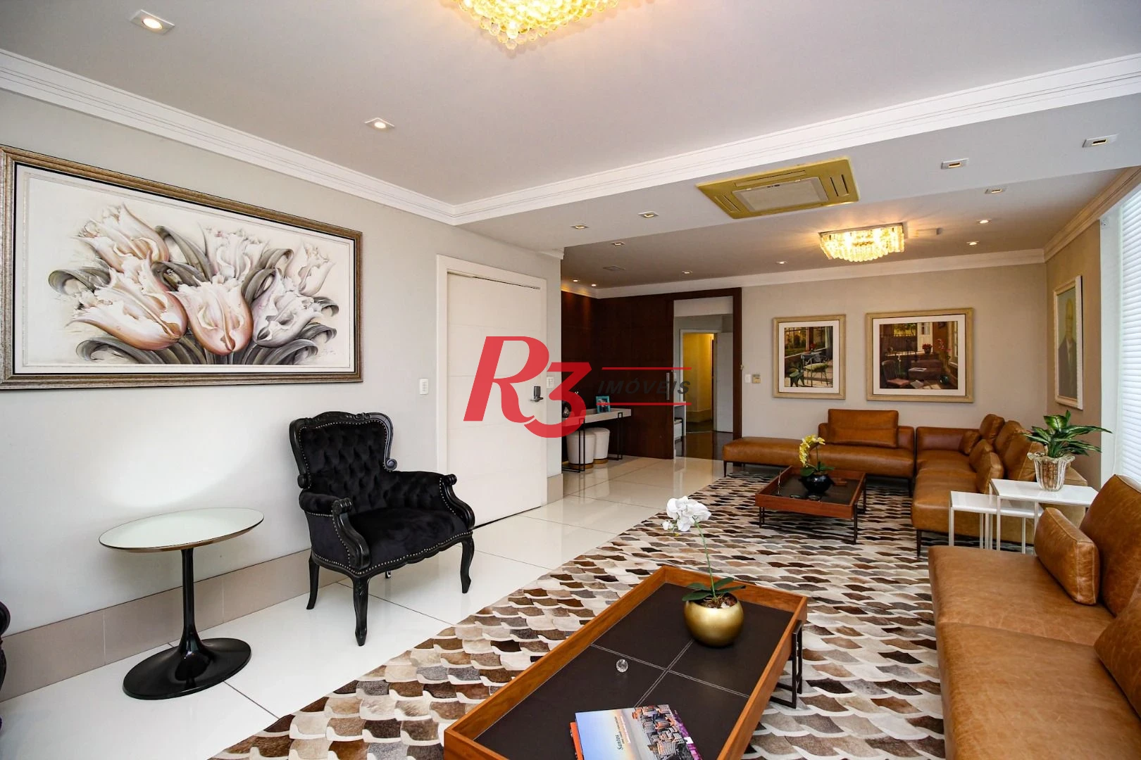 Apartamento com 4 suítes à venda, 280 m² por R$ 2.100.000 - Aparecida - Santos/SP
