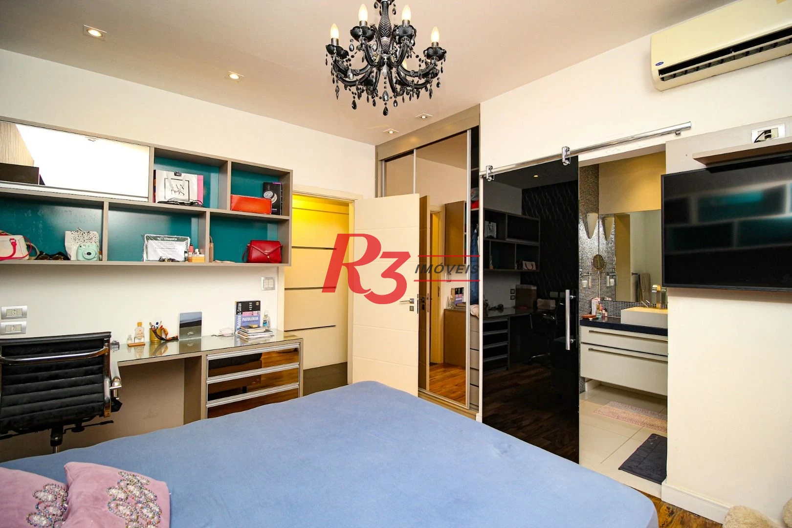 Apartamento com 4 suítes à venda, 280 m² por R$ 2.100.000 - Aparecida - Santos/SP