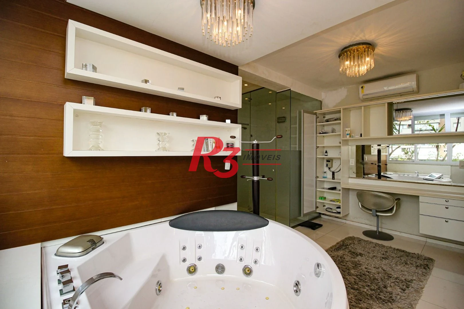 Apartamento com 4 suítes à venda, 280 m² por R$ 2.100.000 - Aparecida - Santos/SP