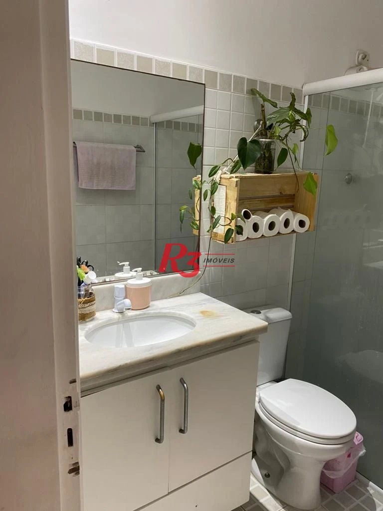 Apartamento à venda, 68 m² por R$ 330.000,00 - Encruzilhada - Santos/SP
