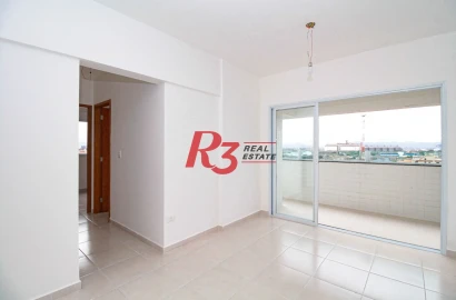Apartamento com 2 dormitórios à venda, 61 m² por R$ 520.000,00 - Macuco - Santos/SP