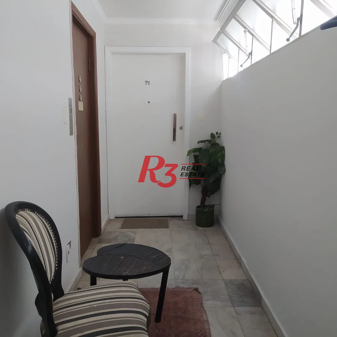 Apartamento com 3 dormitórios à venda, 188 m² por R$ 1.600.000,00 - Boqueirão - Santos/SP