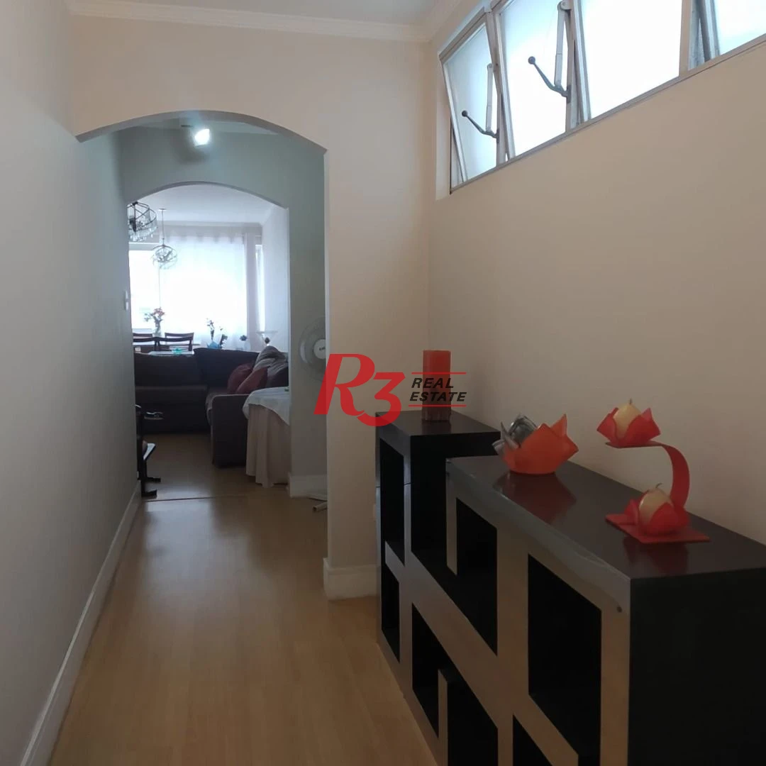 Apartamento com 3 dormitórios à venda, 188 m² por R$ 1.600.000,00 - Boqueirão - Santos/SP
