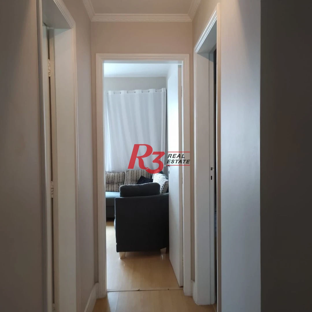 Apartamento com 3 dormitórios à venda, 188 m² por R$ 1.600.000,00 - Boqueirão - Santos/SP