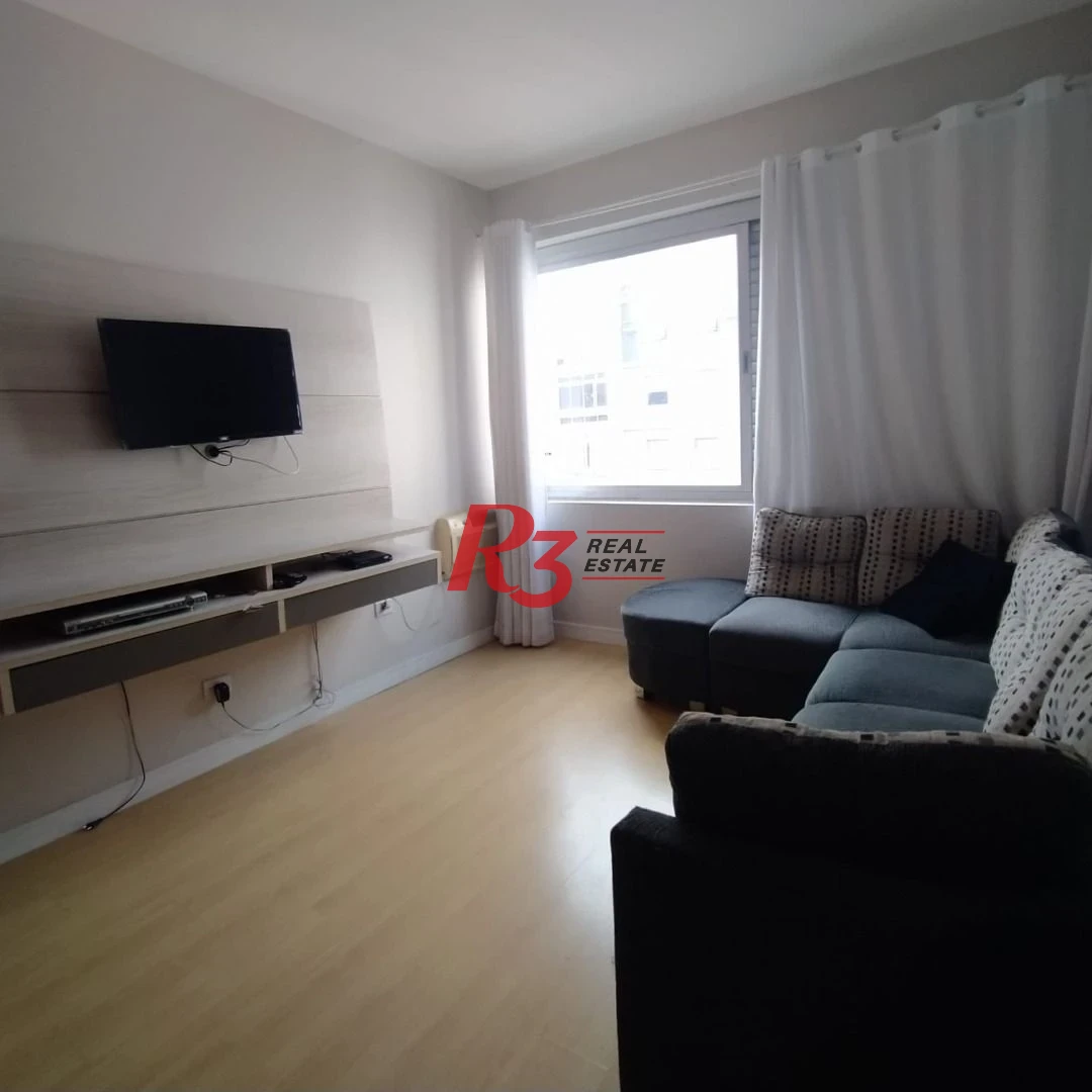 Apartamento com 3 dormitórios à venda, 188 m² por R$ 1.600.000,00 - Boqueirão - Santos/SP