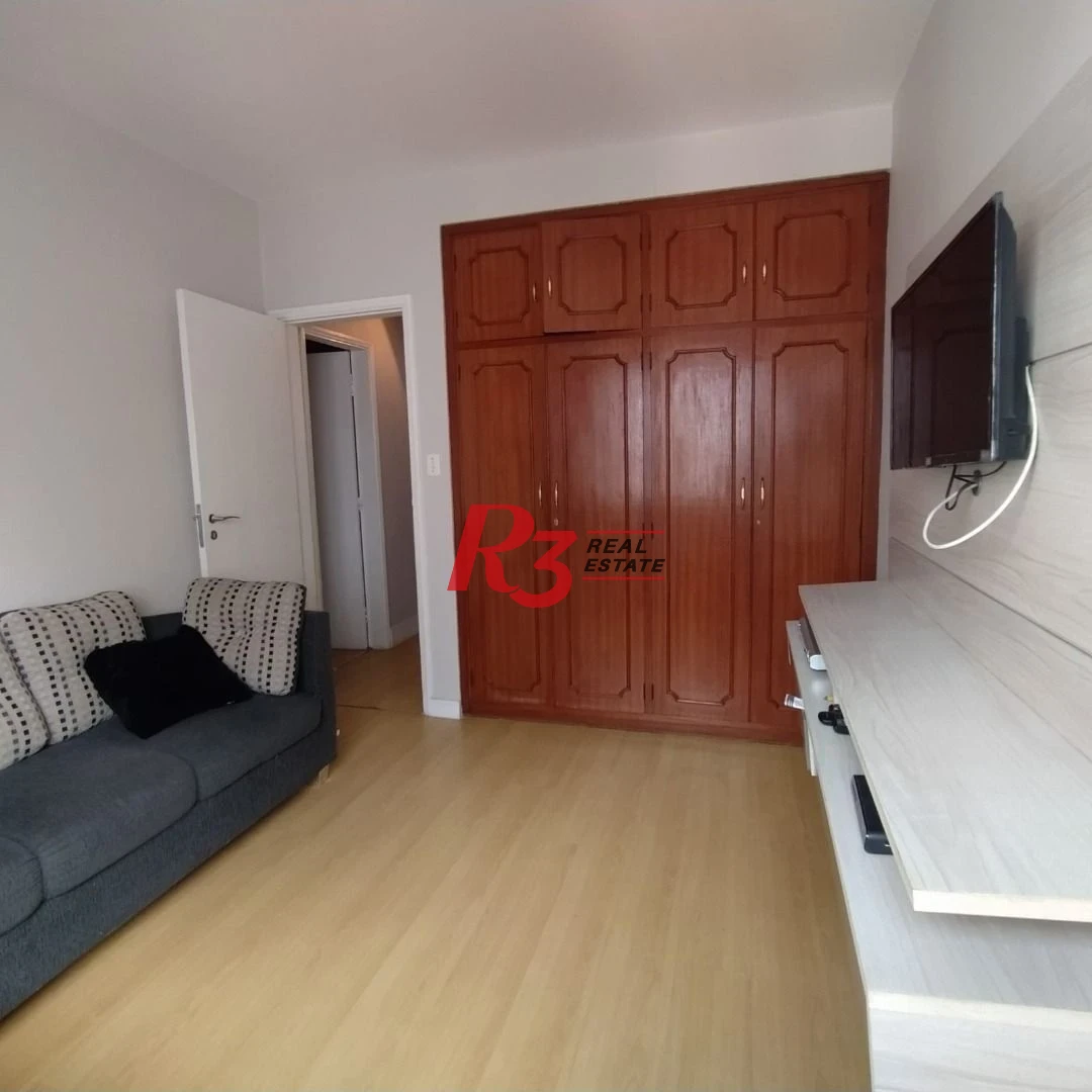 Apartamento com 3 dormitórios à venda, 188 m² por R$ 1.600.000,00 - Boqueirão - Santos/SP