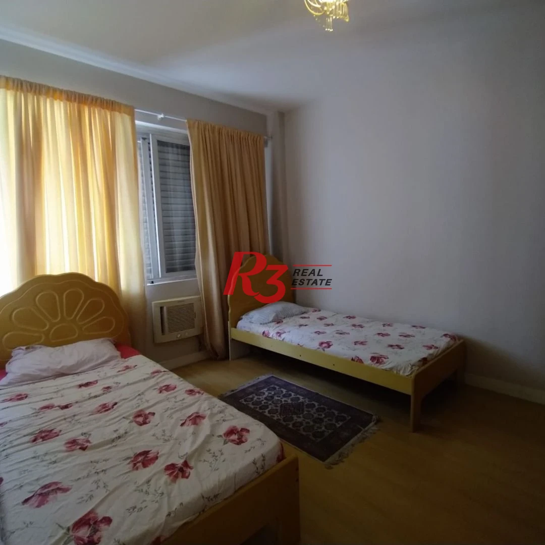 Apartamento com 3 dormitórios à venda, 188 m² por R$ 1.600.000,00 - Boqueirão - Santos/SP