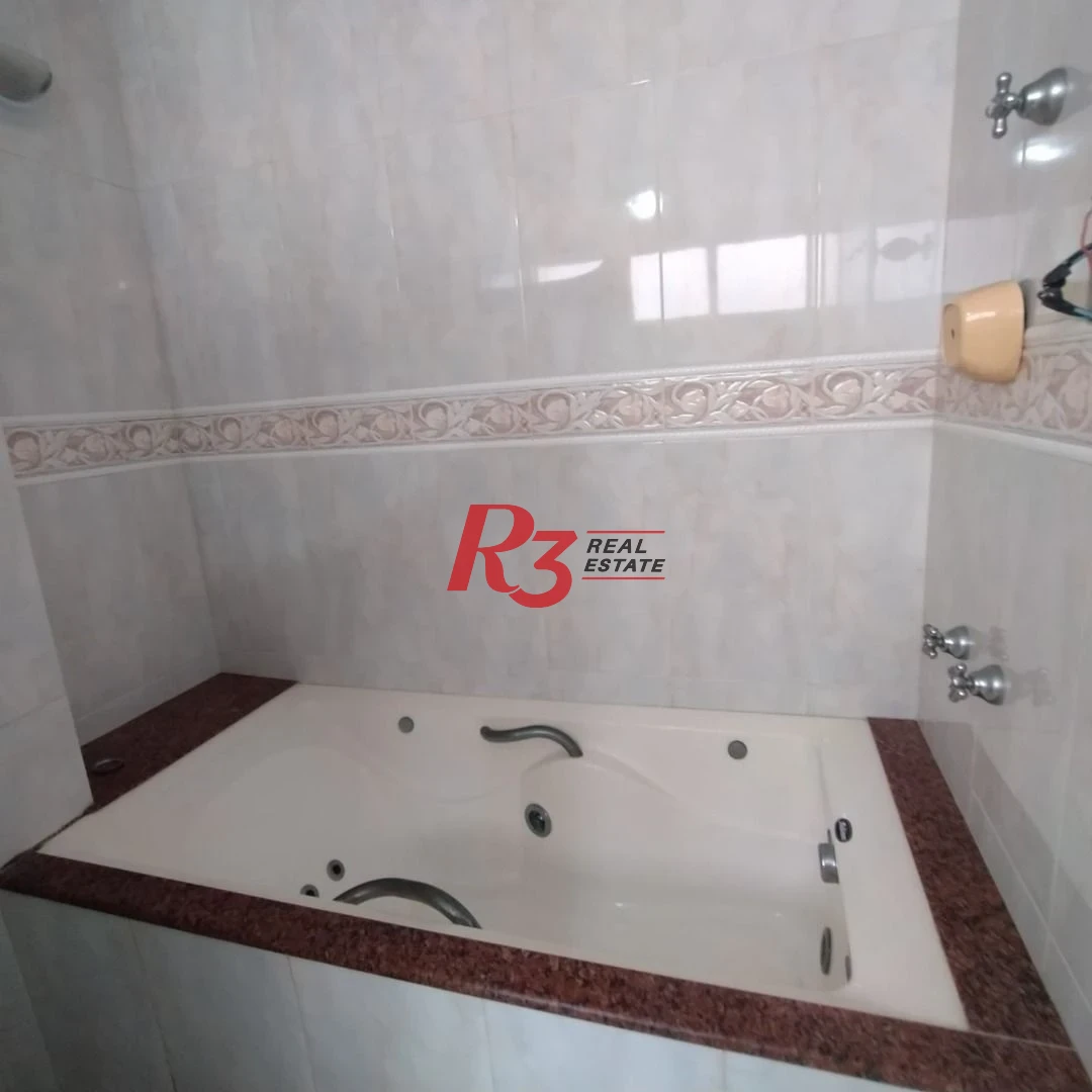 Apartamento com 3 dormitórios à venda, 188 m² por R$ 1.600.000,00 - Boqueirão - Santos/SP
