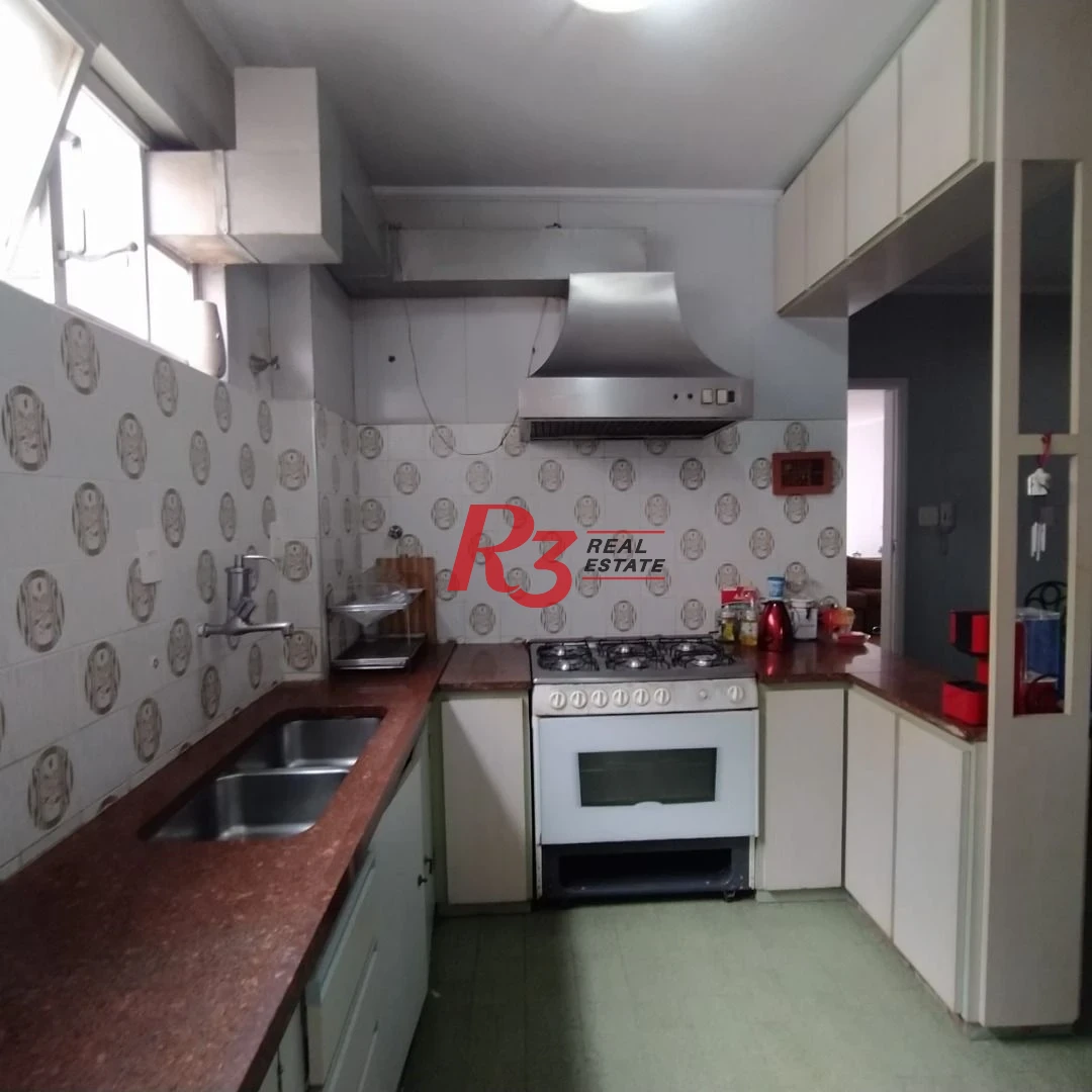 Apartamento com 3 dormitórios à venda, 188 m² por R$ 1.600.000,00 - Boqueirão - Santos/SP