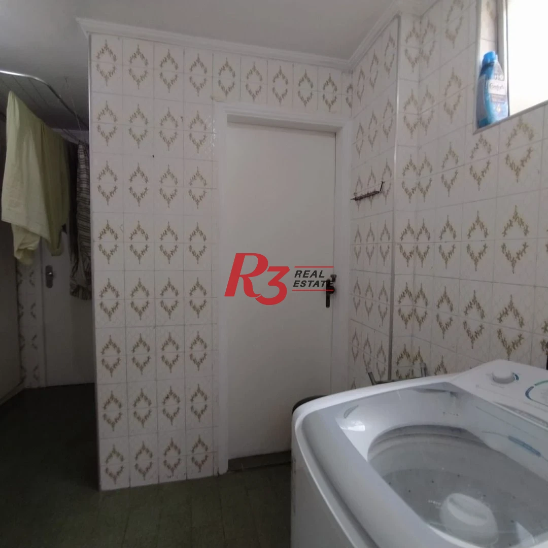 Apartamento com 3 dormitórios à venda, 188 m² por R$ 1.600.000,00 - Boqueirão - Santos/SP